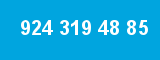 924 319 48 85 924 319 48 85